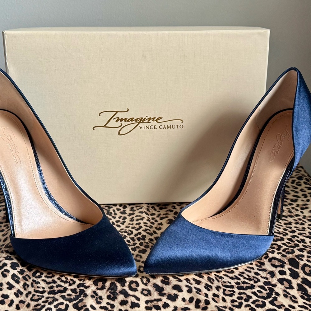 Imagine by Vince Camuto Blue Stiletto Heels